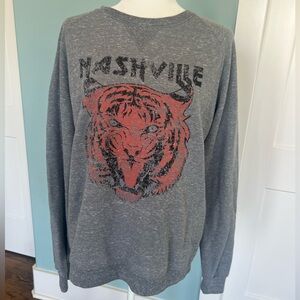 VICI Dolls Gray Nashville Sweatshirt Size Medium